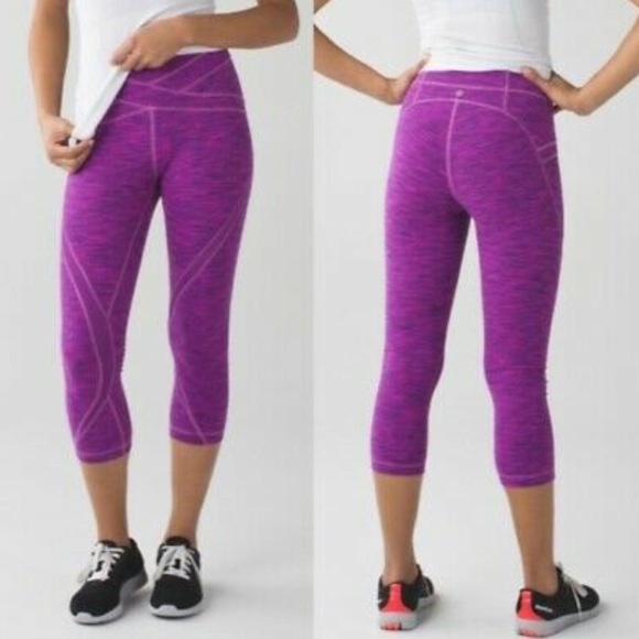 Lululemon Athletica Purple Leggings - Picture 2 of 8